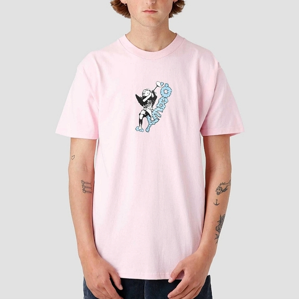 Obey Men's Trumpet Angel Tee size M